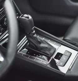 A person holding a car key